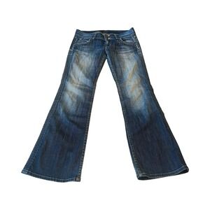 Hudson Signature Bootcut Low Rise‎ Y2K Faded Women Jeans WP170DHA Elm 28